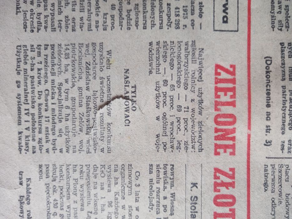 Gazety Gromada Rolnik Polski -2 sztuki