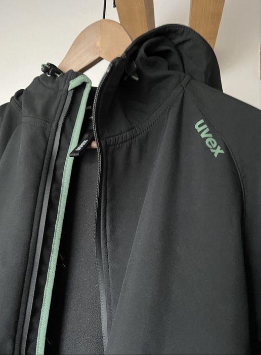 UVEX kurtka męska softshell XL. WODOODPORNA na rower itp
