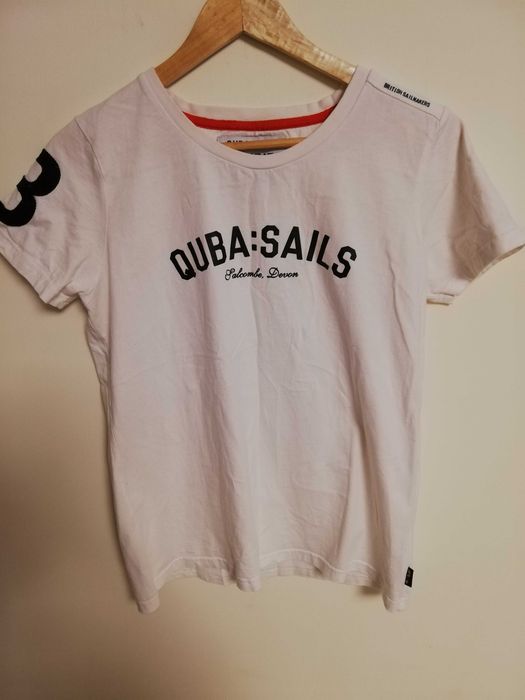 t-shirt Quba Sails x-series biała M L 38 40