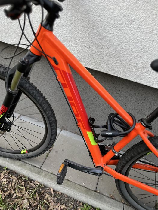Rower mtb pomarańczowy unisex