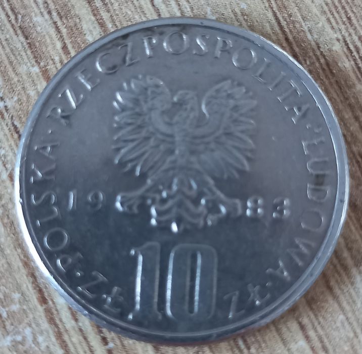 Moneta 10 zł 1983
