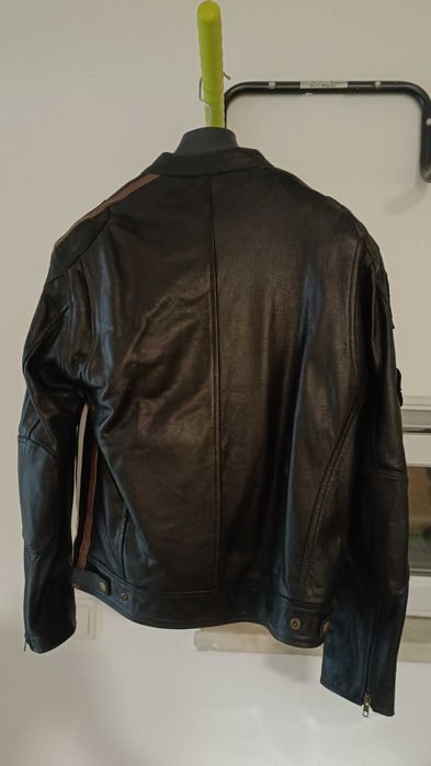Casaco Em PELE de Moto NOVO N 52