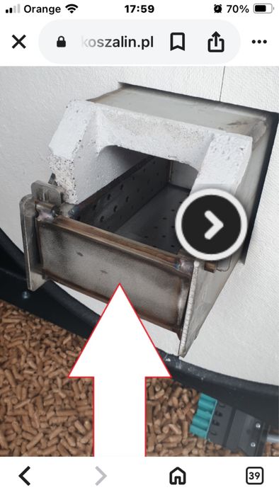 Pprzegroda  palnika kostrzewa eei pelets 24 kw