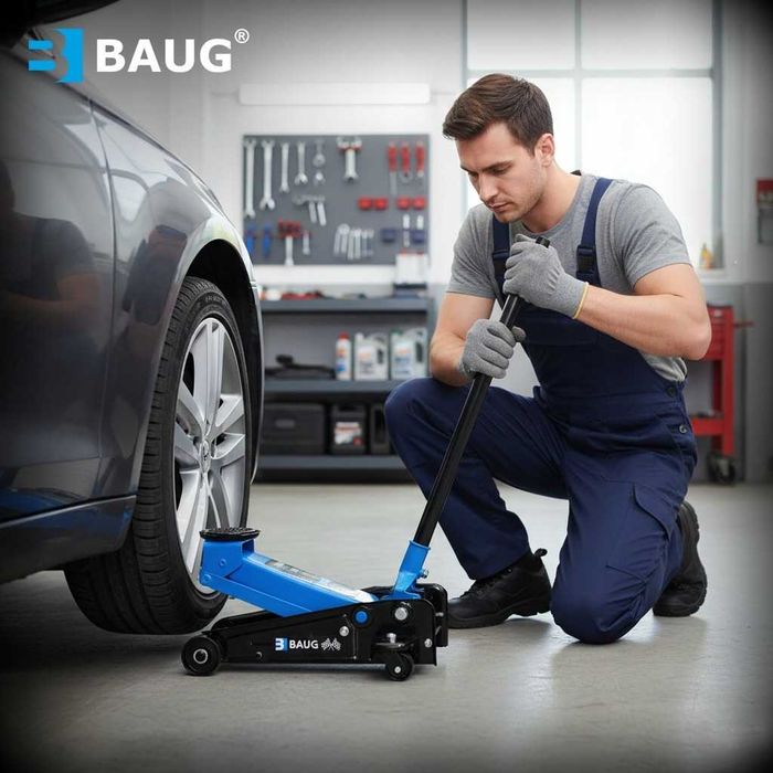 PODNOŚNIK SAMOCHODOWY Hydrauliczny Żaba Lewarek 3T Tony Mocny Solidny