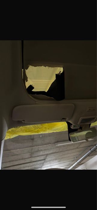 Fiat 500c 2019 capota estragada