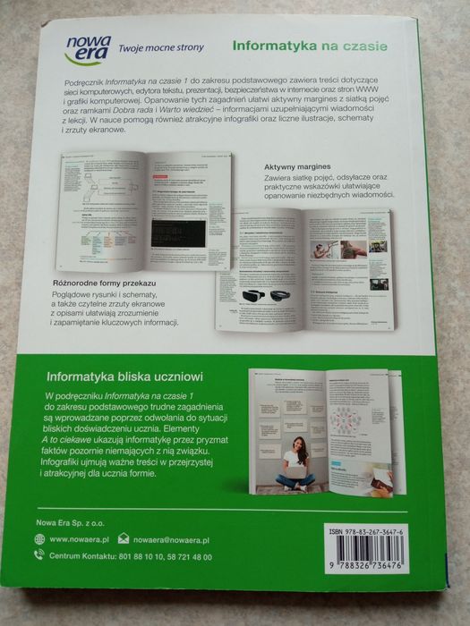Informatyka na czasie 1, Nowa era 2019 rok