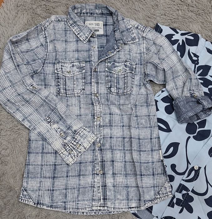 Koszule 140 dla chłopaka Reserved H&M