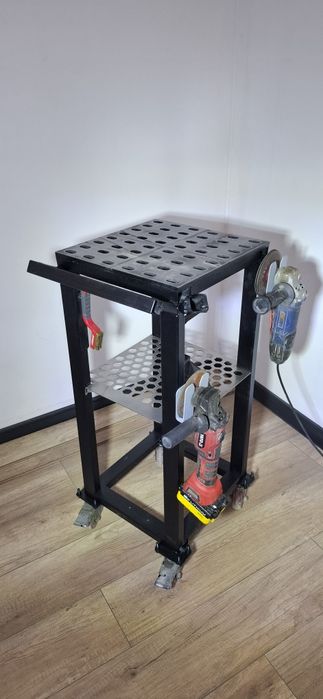 Mobilny stolik stol spawalniczy + imadlo gratis