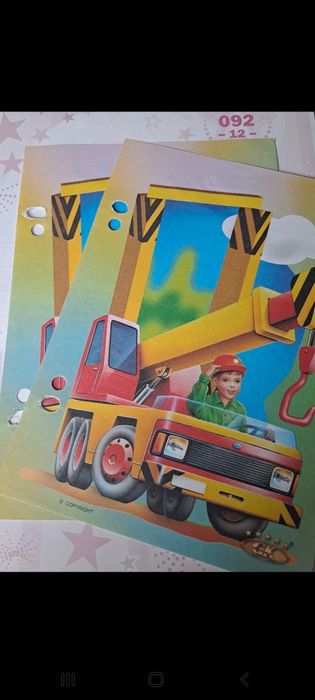 Małe karteczki do segregatora 2 sztuki