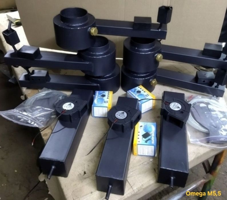 • 5/10/15/20/35 кВт • Горелка на отработке, Пальник на переробці