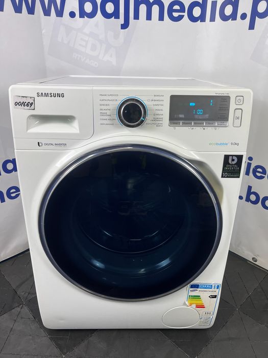 Pralka Samsung Inverter Duża Pojemność 9Kg/1400/A+++/Dostawa/Gwarancja