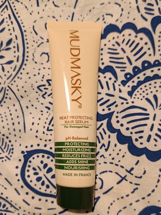 Mudmasky, heat protecting hair serum