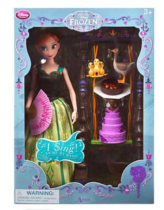 Музична лялька Анна «Крижане серце» Frozen Дісней
