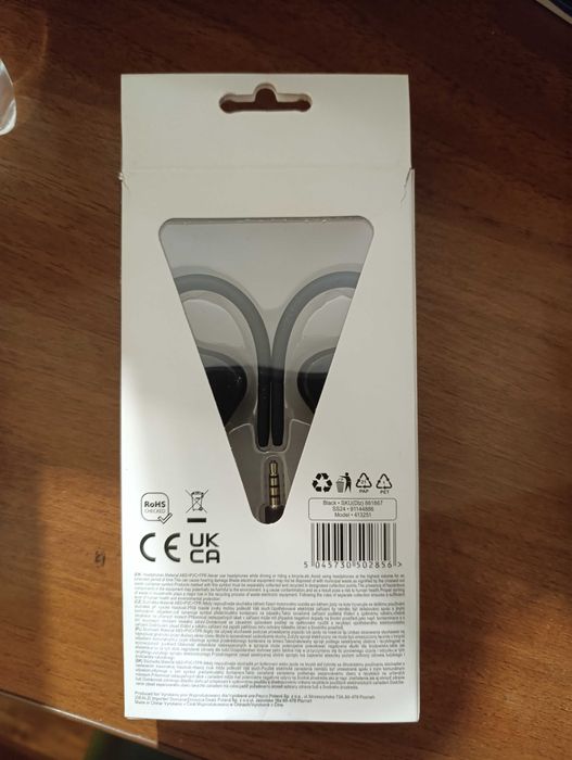 Słuchawki nie używane