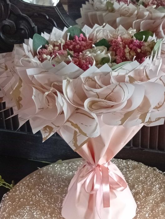 Bukiety ze świec sojowych