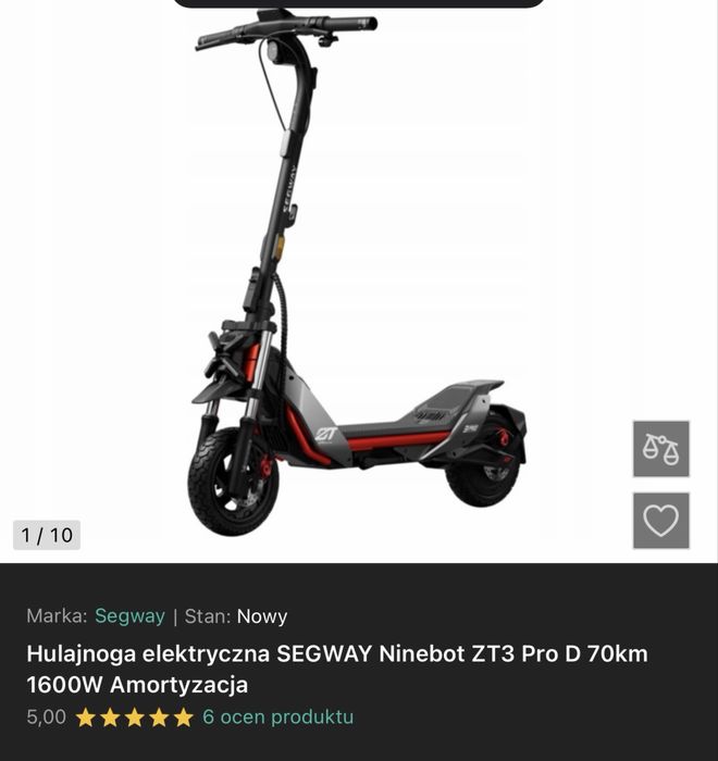 Segway Ninebot Model: ZT3 Pro D