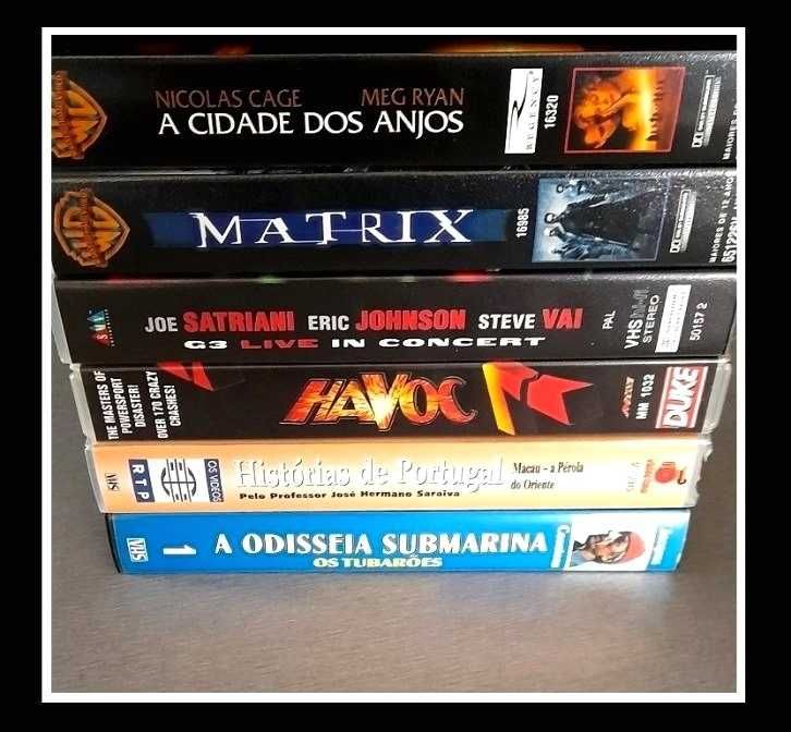 Cassetes VHS (Filmes e Documentários)