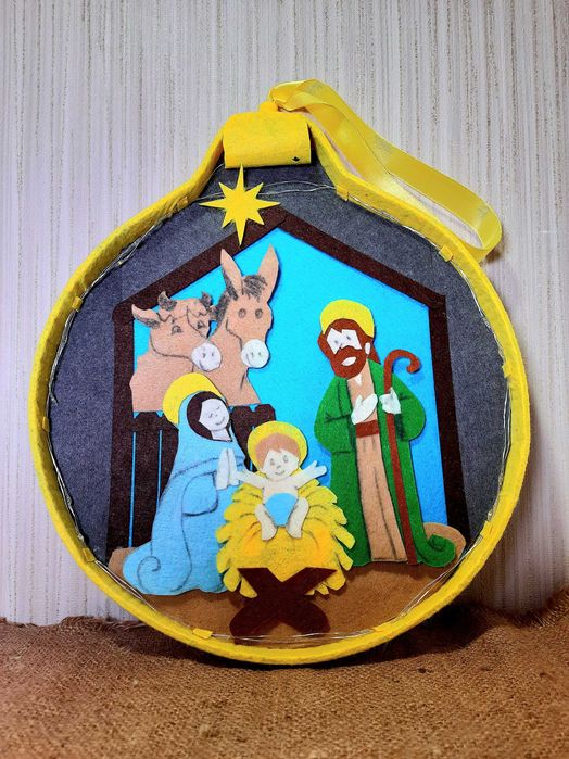 Новорічна композиція, на різдво, прикраса, на подарунок, ручна робота