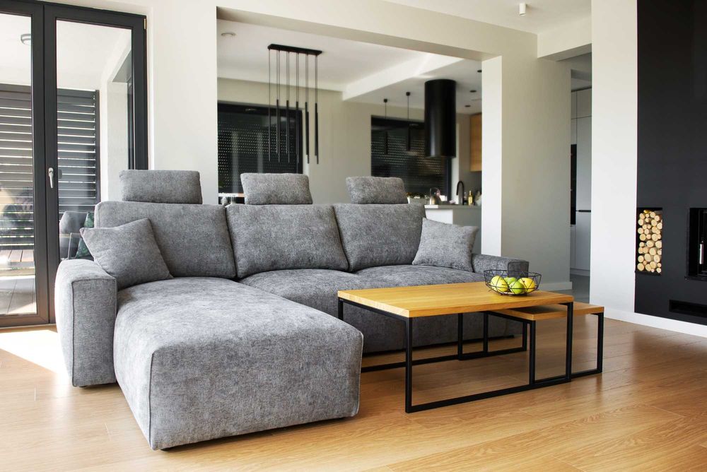 Sofa modułowa Riva - szara