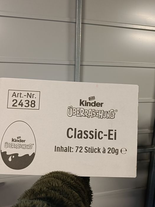 Kinder jajko czekoladowe