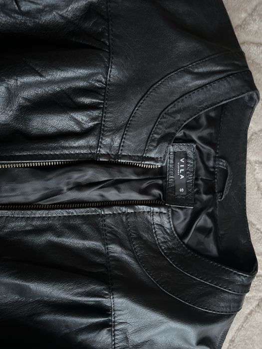 Piękna Kurtka skóra Vila r. 36