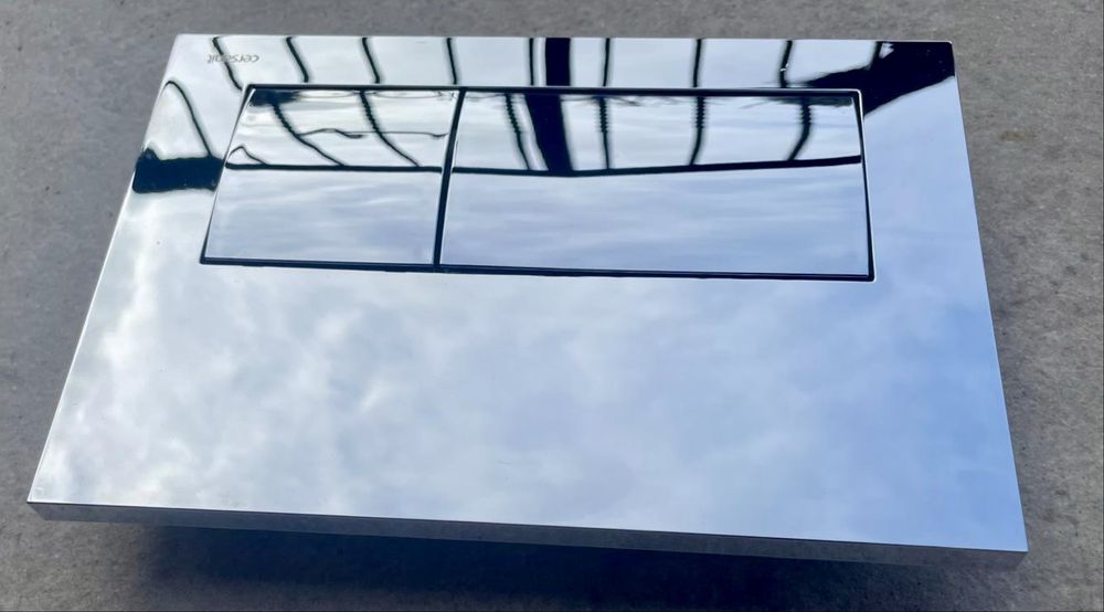 Przycisk spłukujący Presto II chrom błyszczący