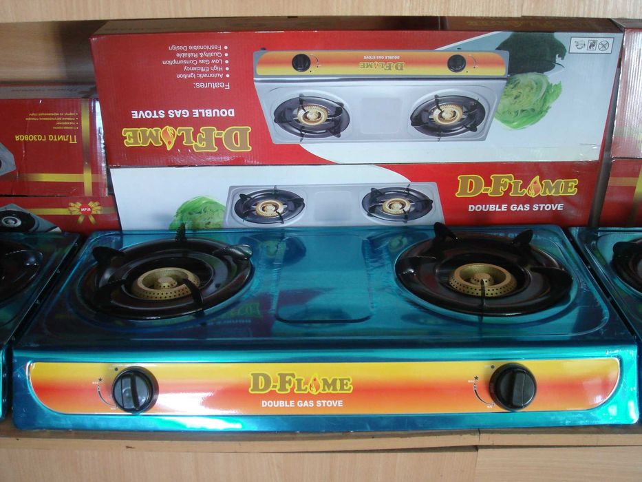 Газовая плита 1- 2- 3-х камфорная,  пьезоподжиг