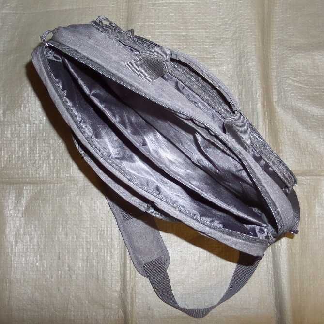 Сумка для ноутбуков 15.6/16" 2E Cross Squares, с USB портом 42Х31Х12см