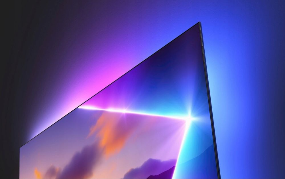 Tv 55cali philips ambilight prawie Nowy na gwarancji