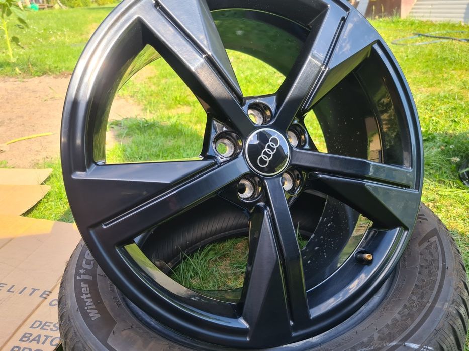 Felgi audi a1 5x100 17" czarne OEM