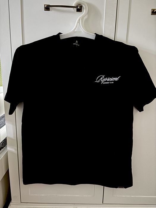 represent t-shirt тишка футболка репресент черная оверсайз y2k archive opium sk8