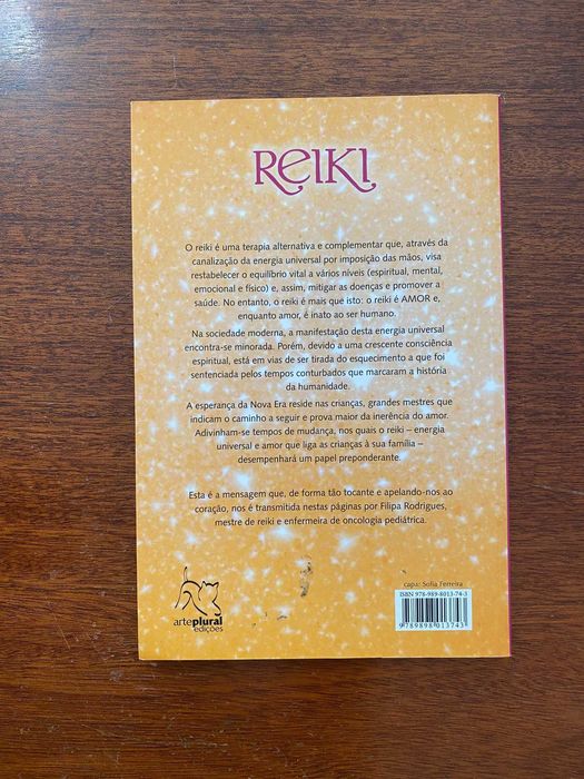 Reiki para todos e em especial para crianças - Filipa Rodrigues