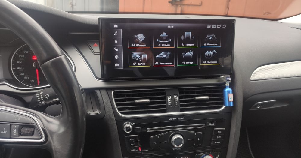 Автомагнітола android audi Q5 2009-2016 мультимедіа