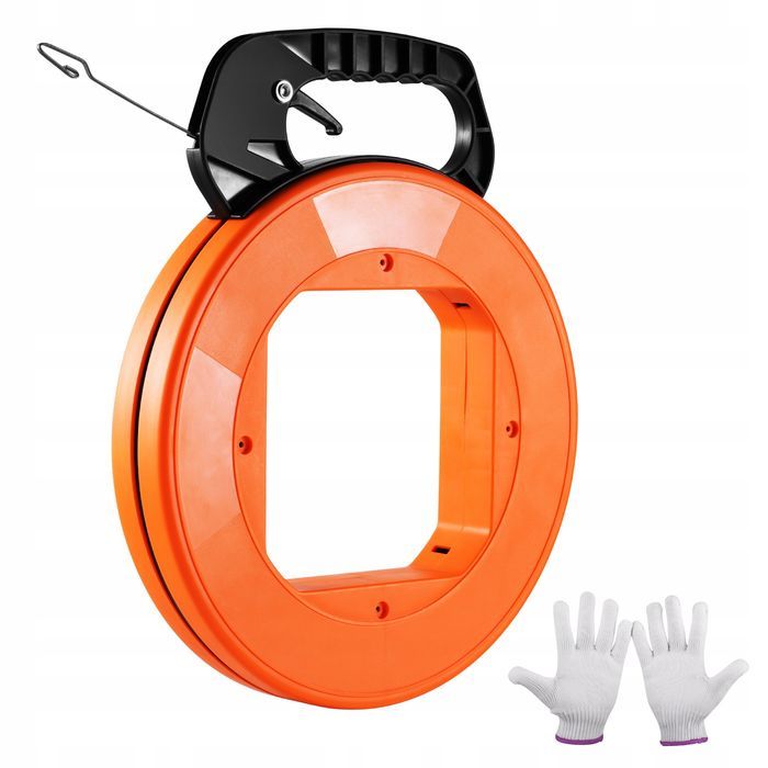 VEVOR taśma wciągająca 36M X 3 1MM stal wysokomanganowa