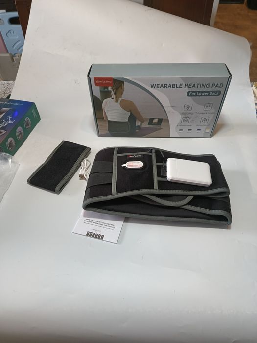 Bezprzewodowy pas rozgrzewający i masujący comfytemp