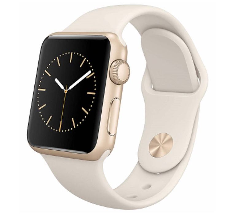 Apple watch 7000 Dourado 38mm com caixa
