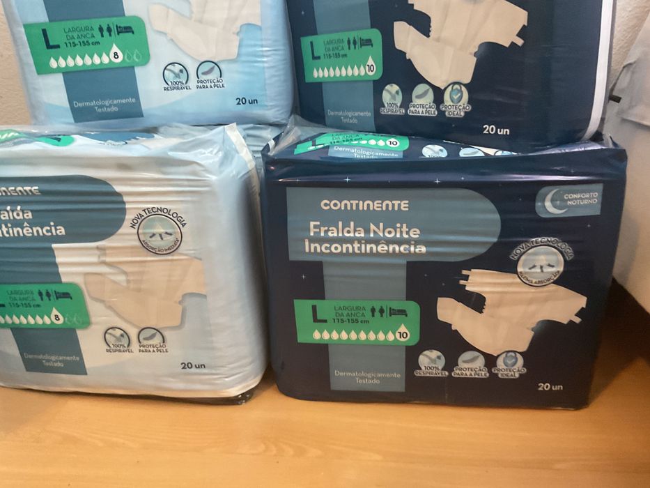 Fraldas incontinência adultos