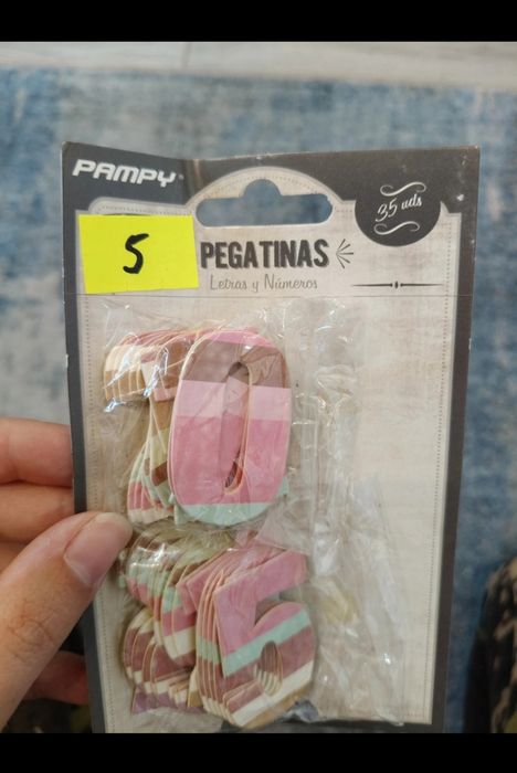 Zestaw naklejek cyferek