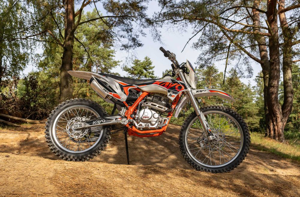 Nowy KAYO K2 - Cross/Enduro - Rozrusznik + lampa LED - OD RĘKI (raty!)