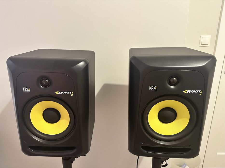 2x monitory studyjne KRK Rokit 8 3gen