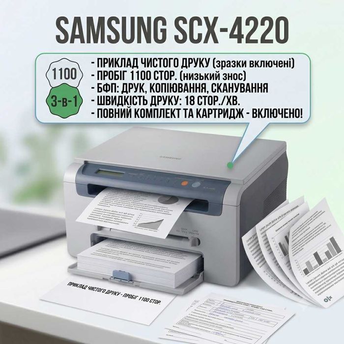 МФУ Лазерные Samsung (Принтер-Ксерокс-Сканер)