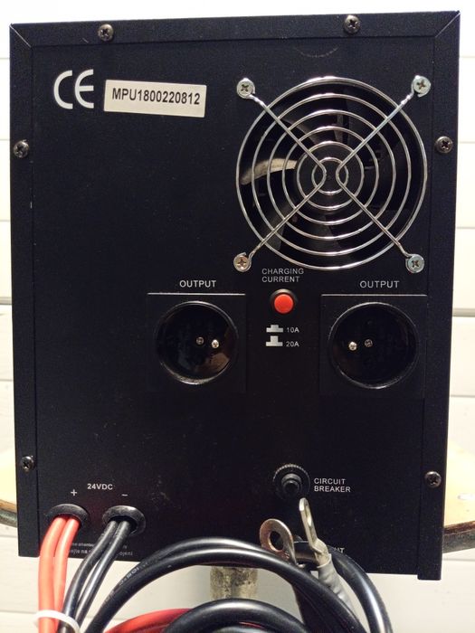 Инвертор ДБЖ 1800вт. (1.8квт) 24/220