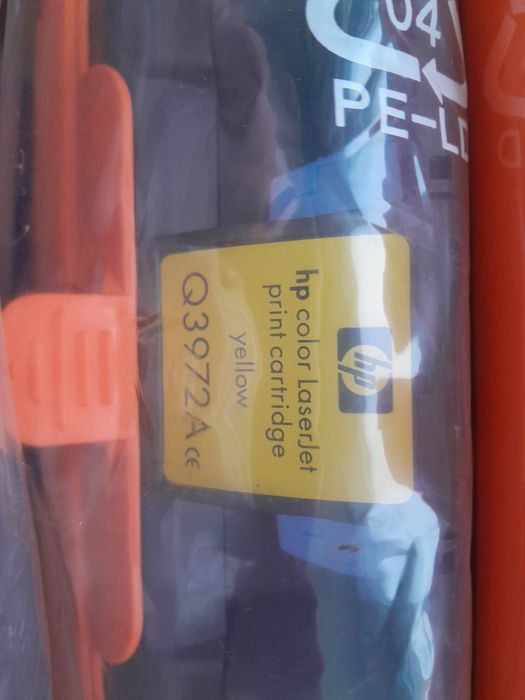 Картриджи цветные и черные для лазерного принтера НР и CANON