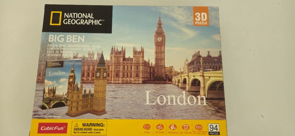 Big Ben 3d puzle