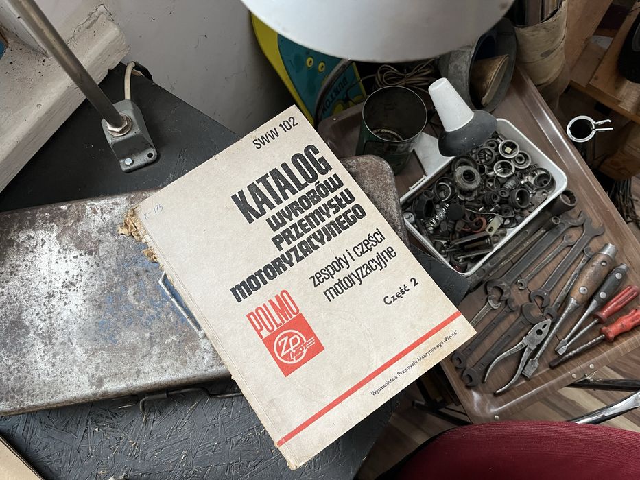 Katalog części POLMO ( Romet Motorynka WSK Junak 126p 125p) okazja