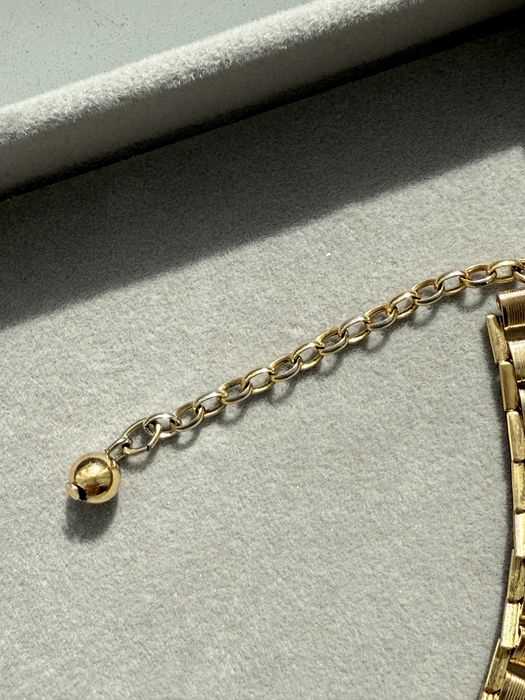 Вінтажний чокер NAPIER, Vintage Gold-Tone Collar USA | 1970-80 роки