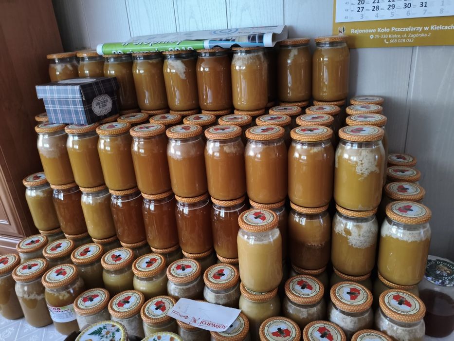 Naturalny miód wielokwiatowy z własnej pasieki