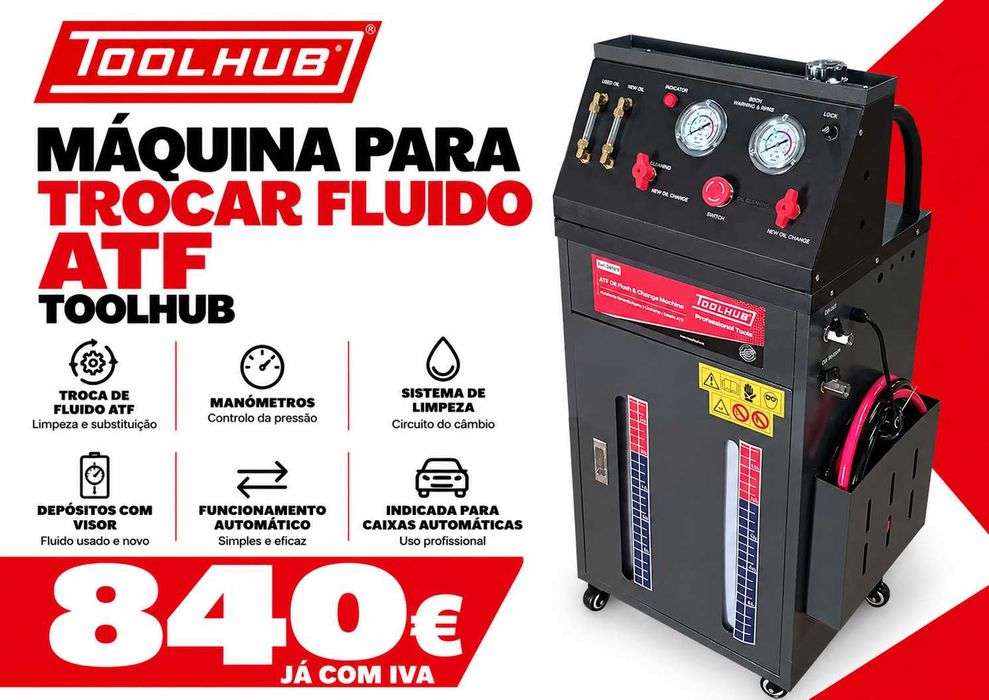 Máquina para Trocar Fluido ATF TOOLHUB LL29