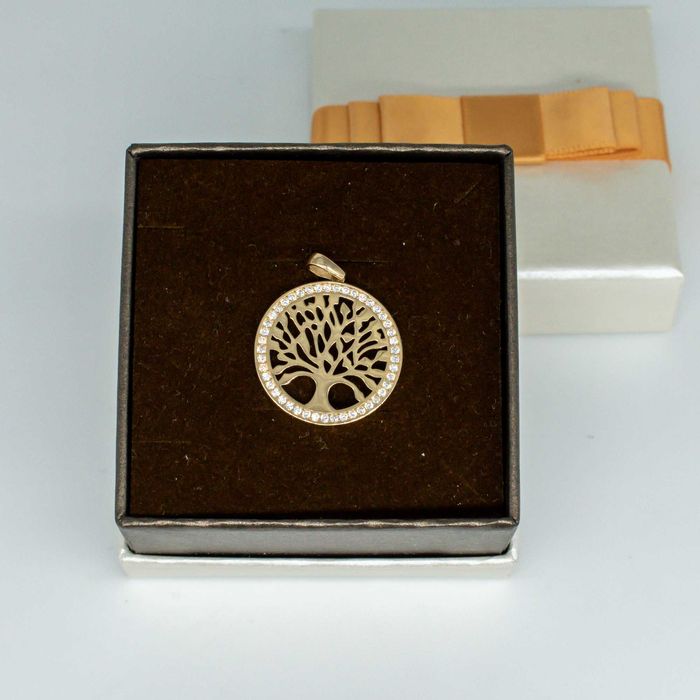 złota zawieszka 585 2,15gram drzewko szczęścia NOWA WYSYŁKA GRATIS