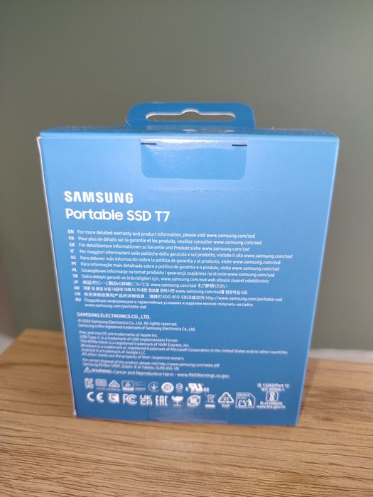 Samsung Portable SSD T7 1TB USB 3.2 Gen. 2